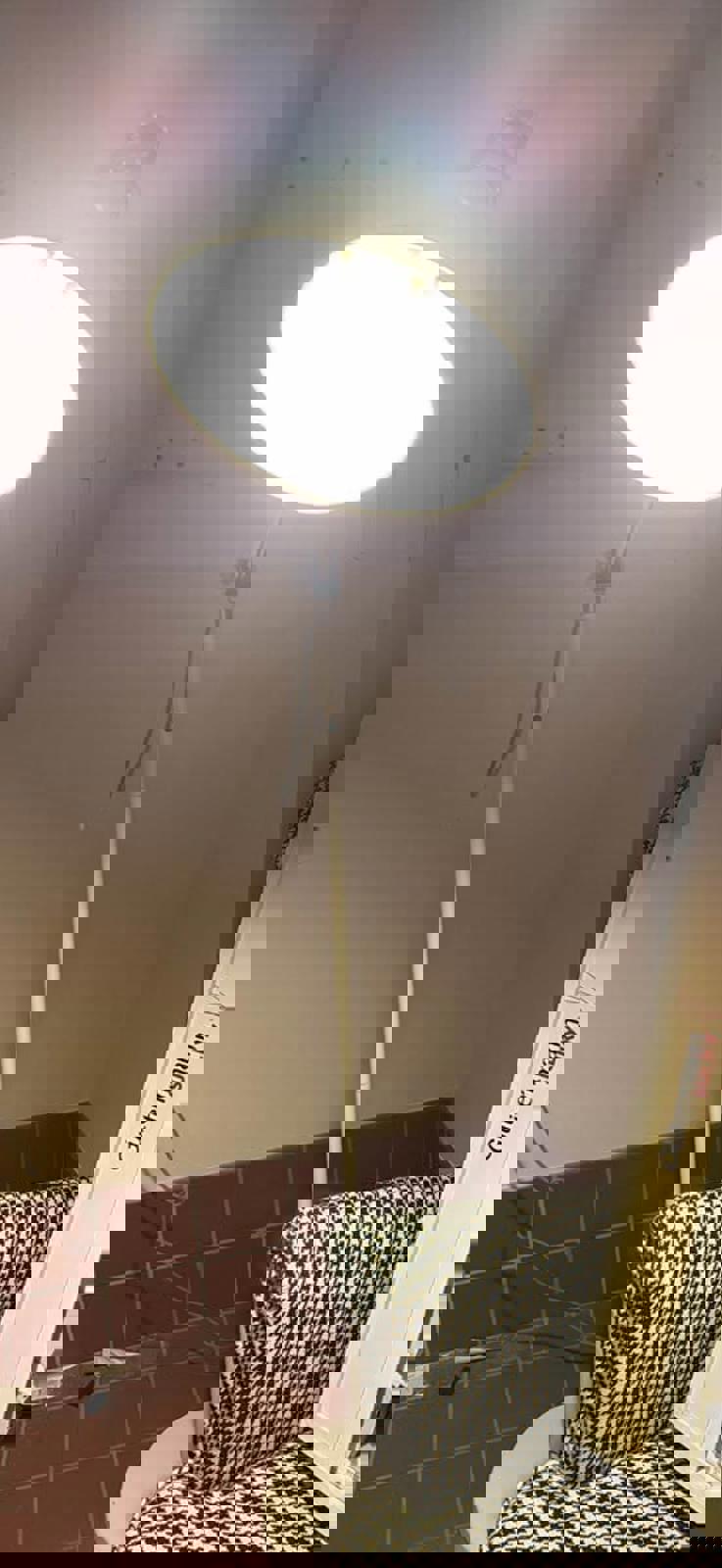 victorian industrial white lamp