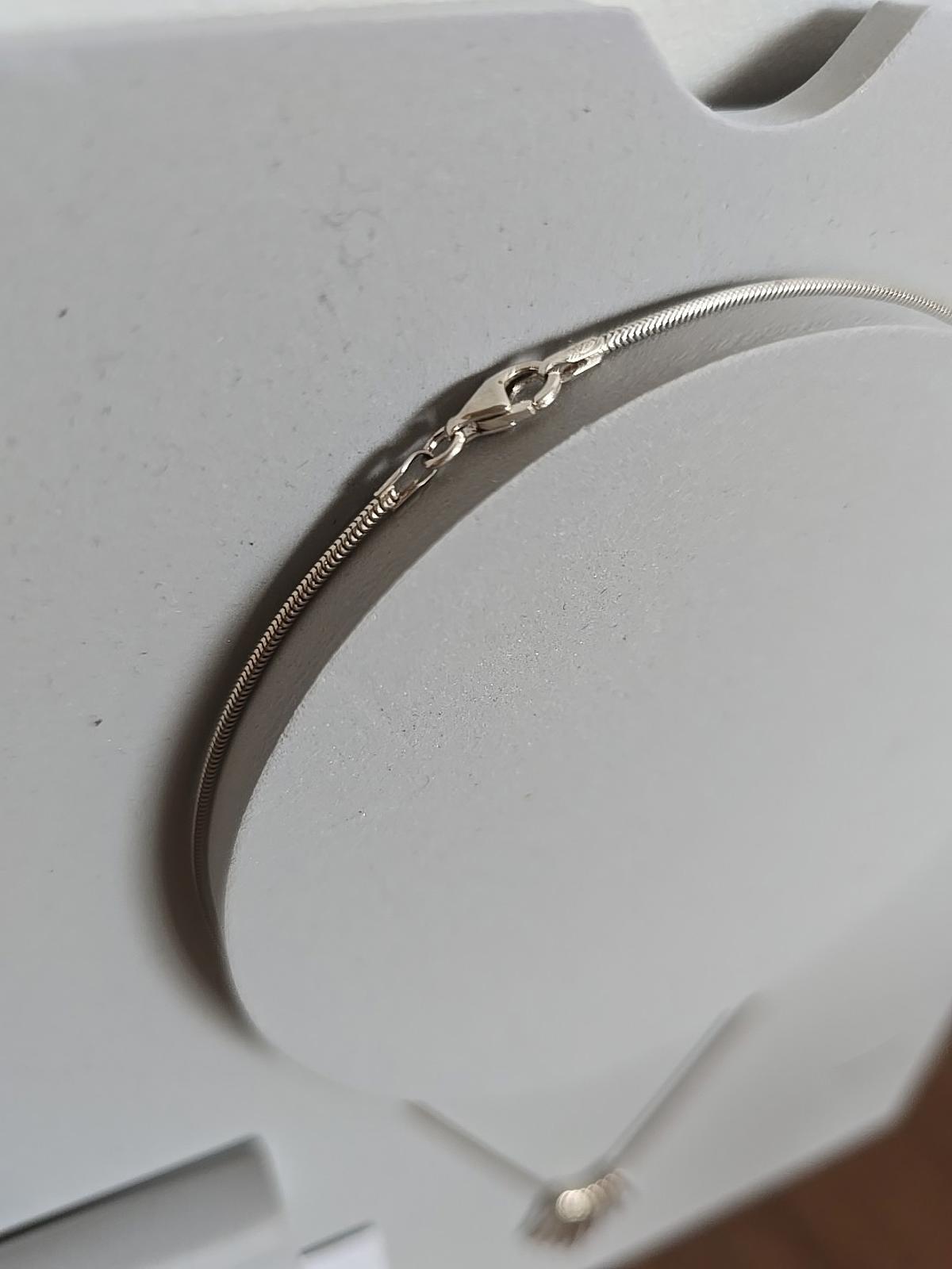 925 Vintage Sterling Silver Necklace Art Deco Style