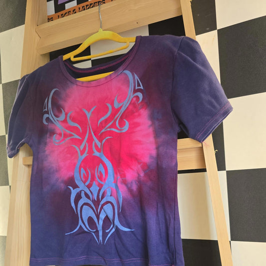 Brand New Deadstock Tie Dye T-Shirt short Sleeve Size M AMERICAN 100% COTTON