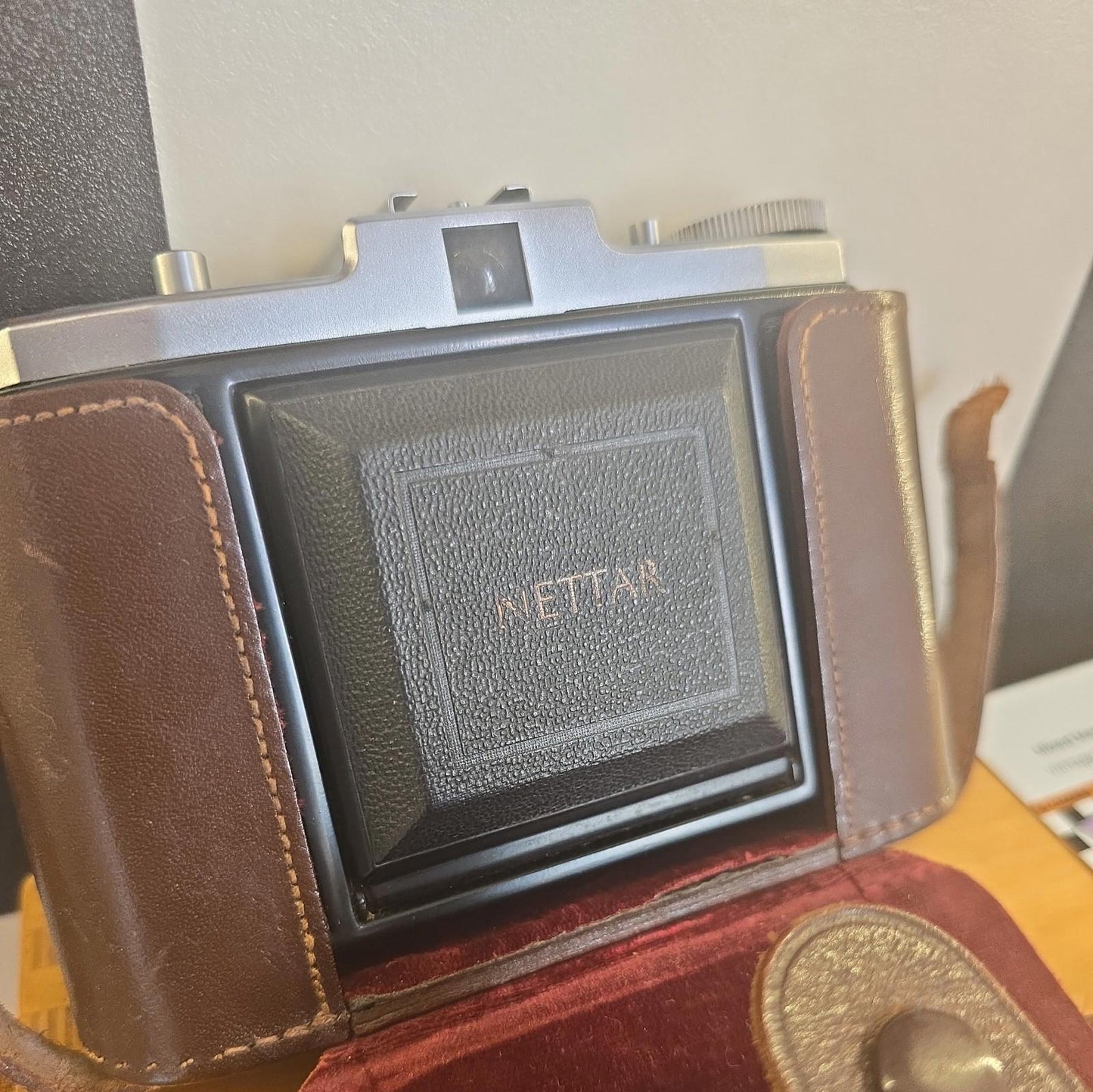 Zeiss Ikon Nettar 1230/16 Folding Camera, Vario Shutter & Novar-A 6.3/75mm Lens