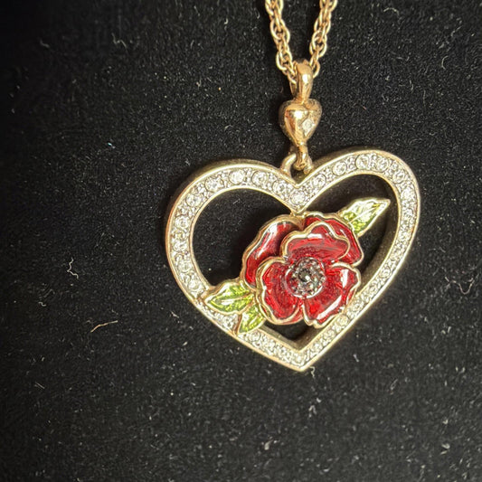 Vintage Costume Jewellery Necklace Metal Chain Design