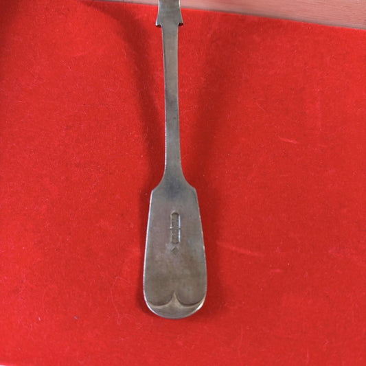 XL Silver Plated Serving Spoon Made In England Vintage Silver Plated
