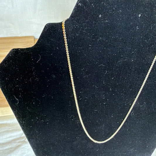 Vintage Costume Jewellery Necklace Metal Chain Design