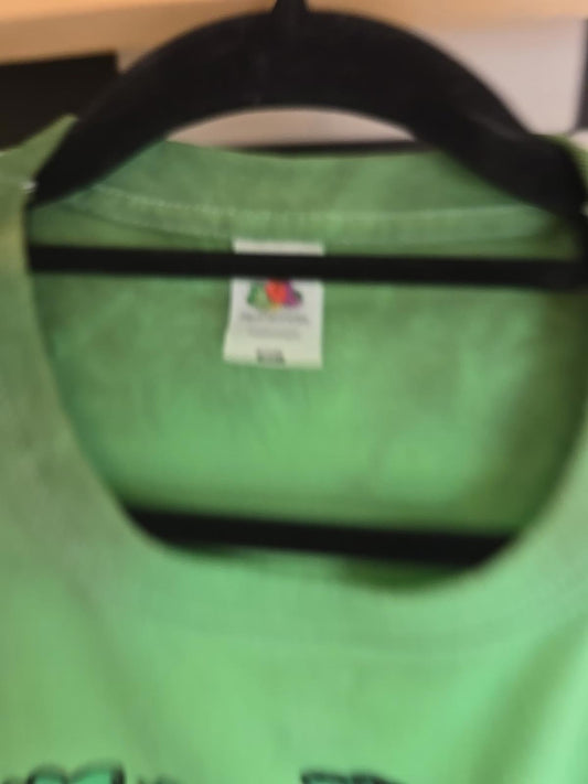 Brand New Deadstock Tie Dye XL T-Shirt Greenman