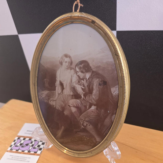 Vintage Collectible The Edinburgh Medallions with Burns and Highland Mary