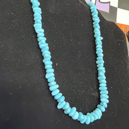 Vintage Costume Jewellery Necklace Unknown Beaded Design