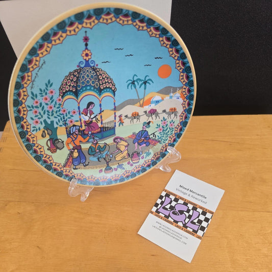 Ali and The Haunted House Plate Poole England #464