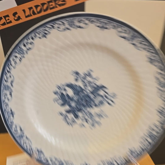 MINTONS Manufactured for OXFORD STREET Large Plate Blue White