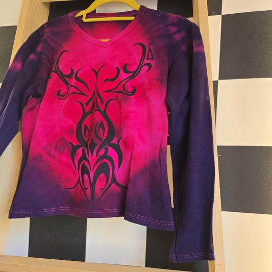 Brand New Deadstock Longsleeve Tshirt Tie Dye COTTON AMERICAN SIZE M