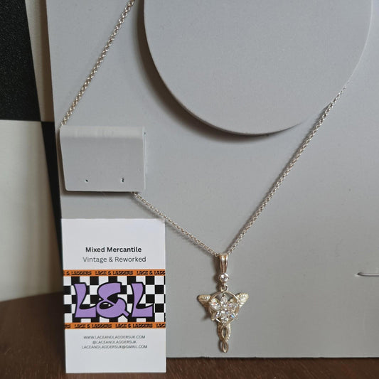 Official Lord Of The Rings Arwen Evenstar 925 Silver Necklace