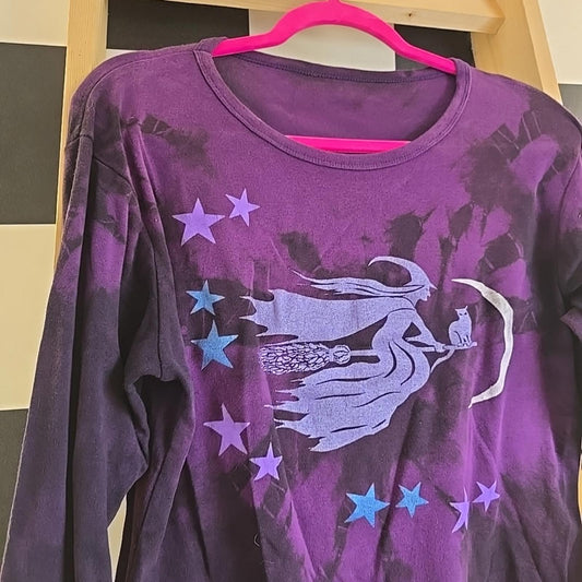 Brand New Deadstock Longsleeve Tshirt Tie Dye COTTON AMERICAN SIZE XL