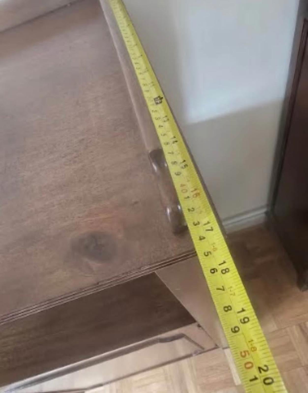 Antique edwardian style console unit side table storage