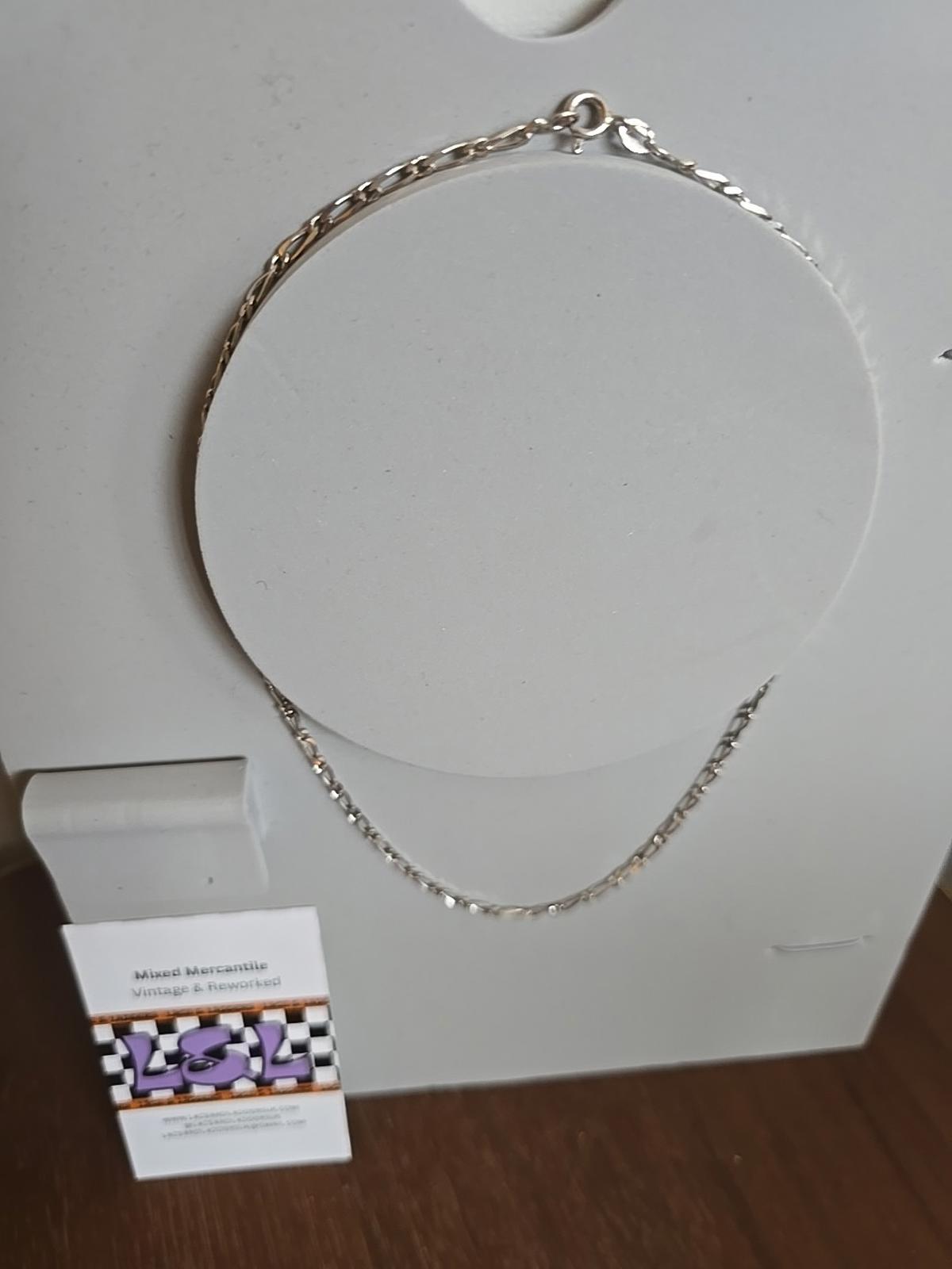 925 Vintage Sterling Silver Delicate Chain