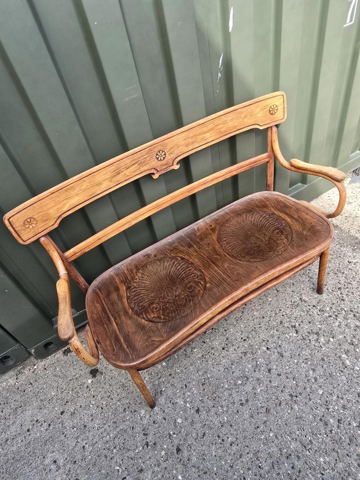 Bentwood Antique Thonet Bench