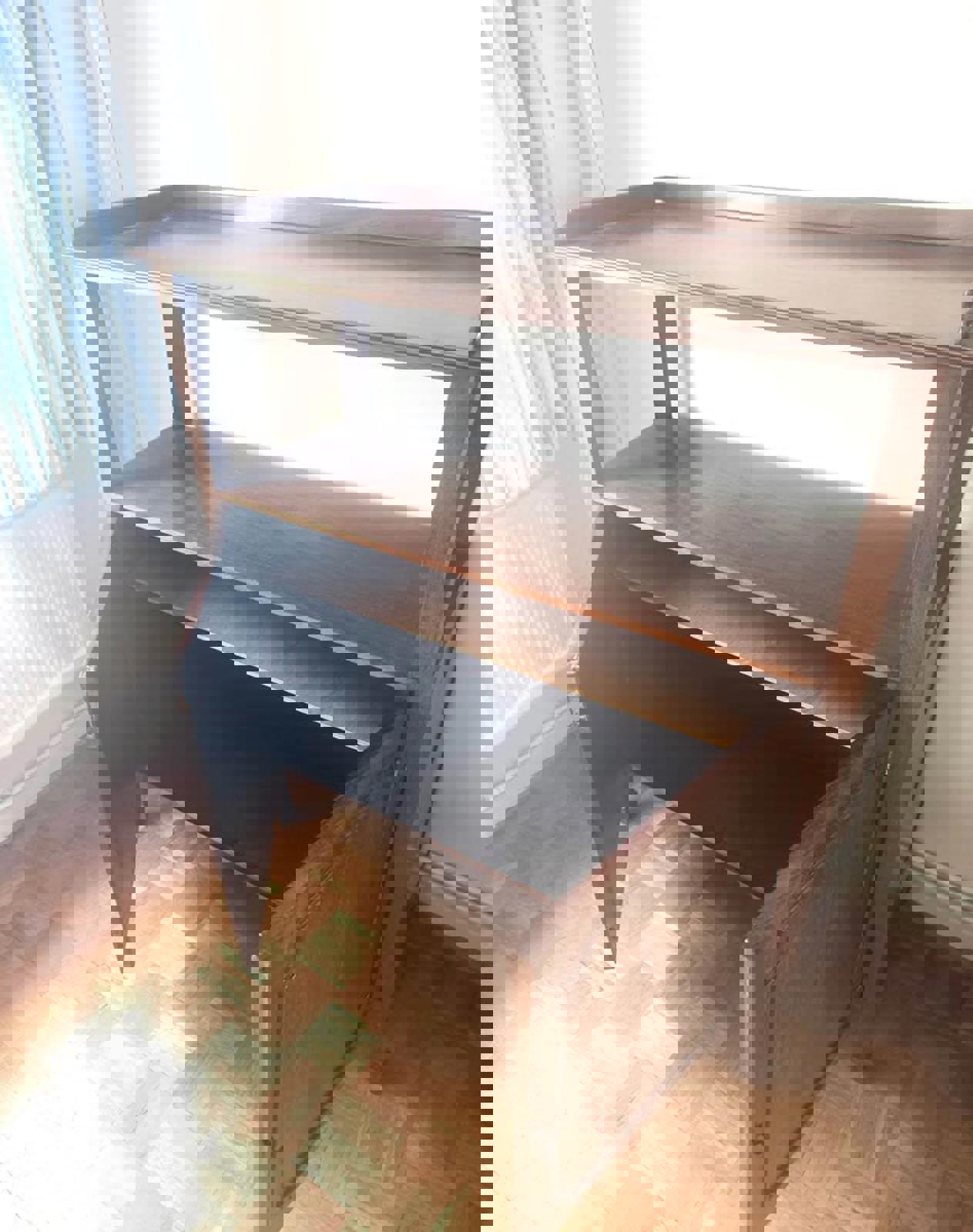 Antique edwardian style console unit side table storage