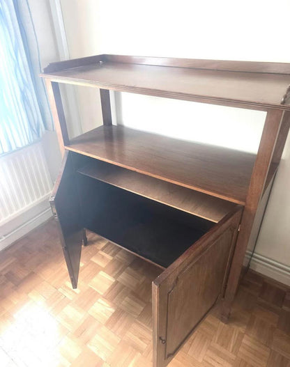 Antique edwardian style console unit side table storage