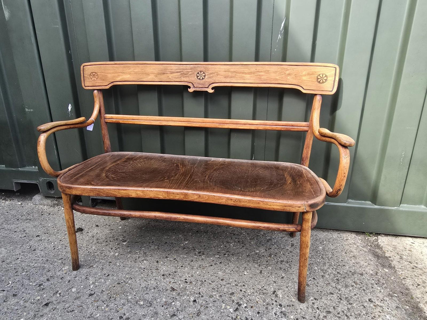 Bentwood Antique Thonet Bench