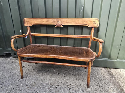 Bentwood Antique Thonet Bench