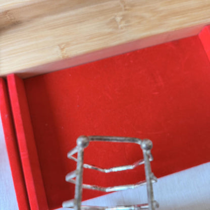 Silver plate electroplate vintage Victorian antique toastrack toast rack 6 slice