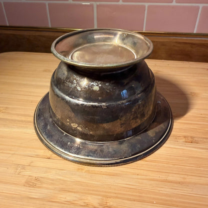 antique art deco Silver-Plated Bowl – Made in England
