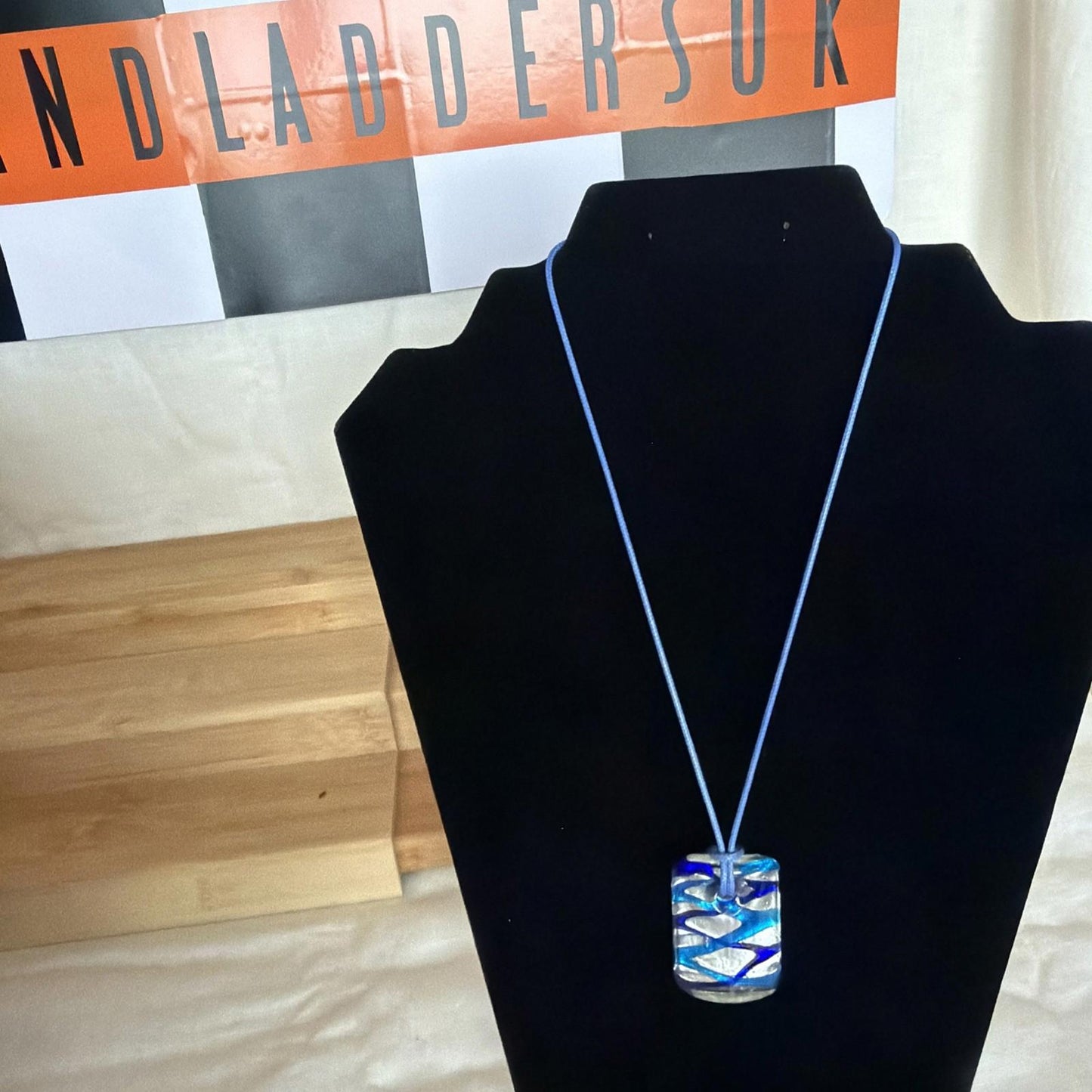 Vintage Pendant Costume Jewellery Necklace Unknown Design