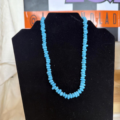 Vintage Costume Jewellery Necklace Unknown Beaded Design