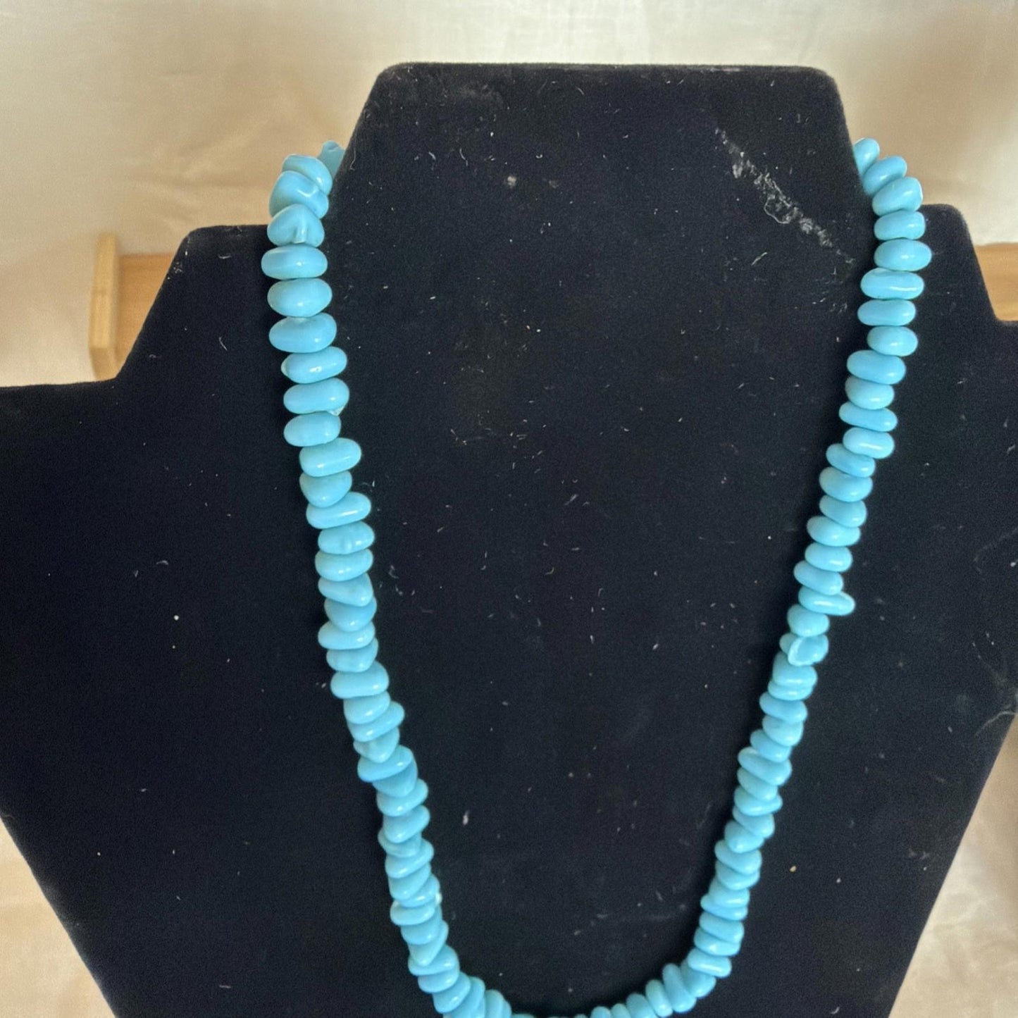 Vintage Costume Jewellery Necklace Unknown Beaded Design