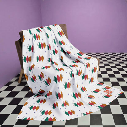 Original ITMOCR Mid-Century Inspired Design Fleece Blanket