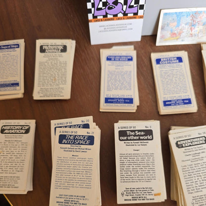 BROOKE BOND & BLACK CAT CARDS - 1952 TO 1998