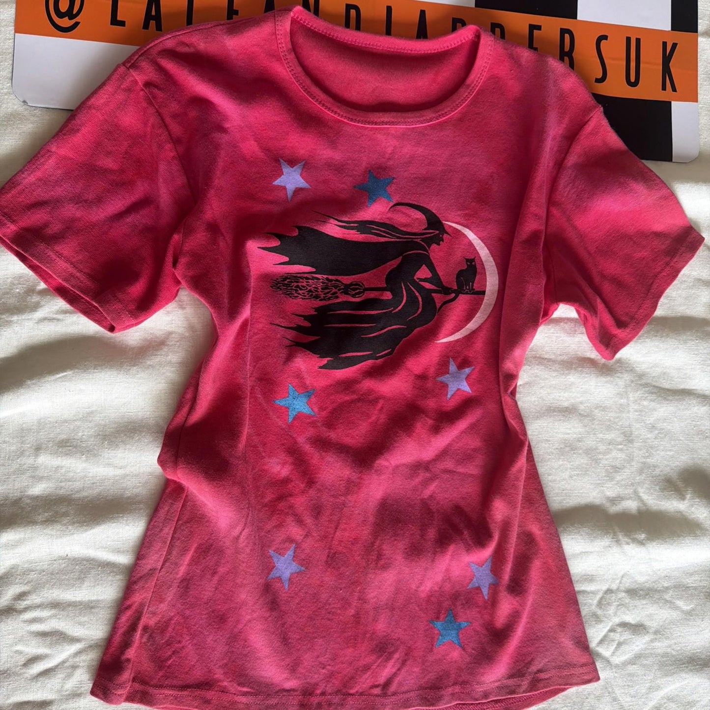 Brand New Deadstock Tie Dye T-Shirt short Sleeve Size M AMERICAN 100% COTTON