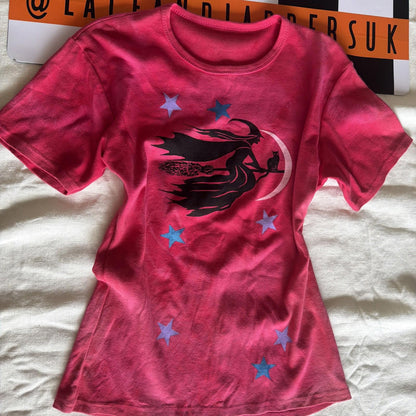 Brand New Deadstock Tie Dye T-Shirt short Sleeve Size M AMERICAN 100% COTTON