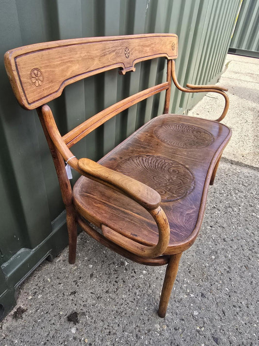 Bentwood Antique Thonet Bench