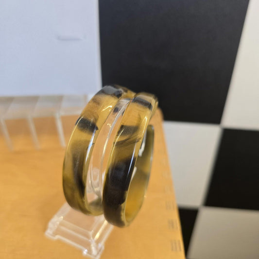 Vintage Bracelet Turtoise Shell Unique Design Bangle Women's