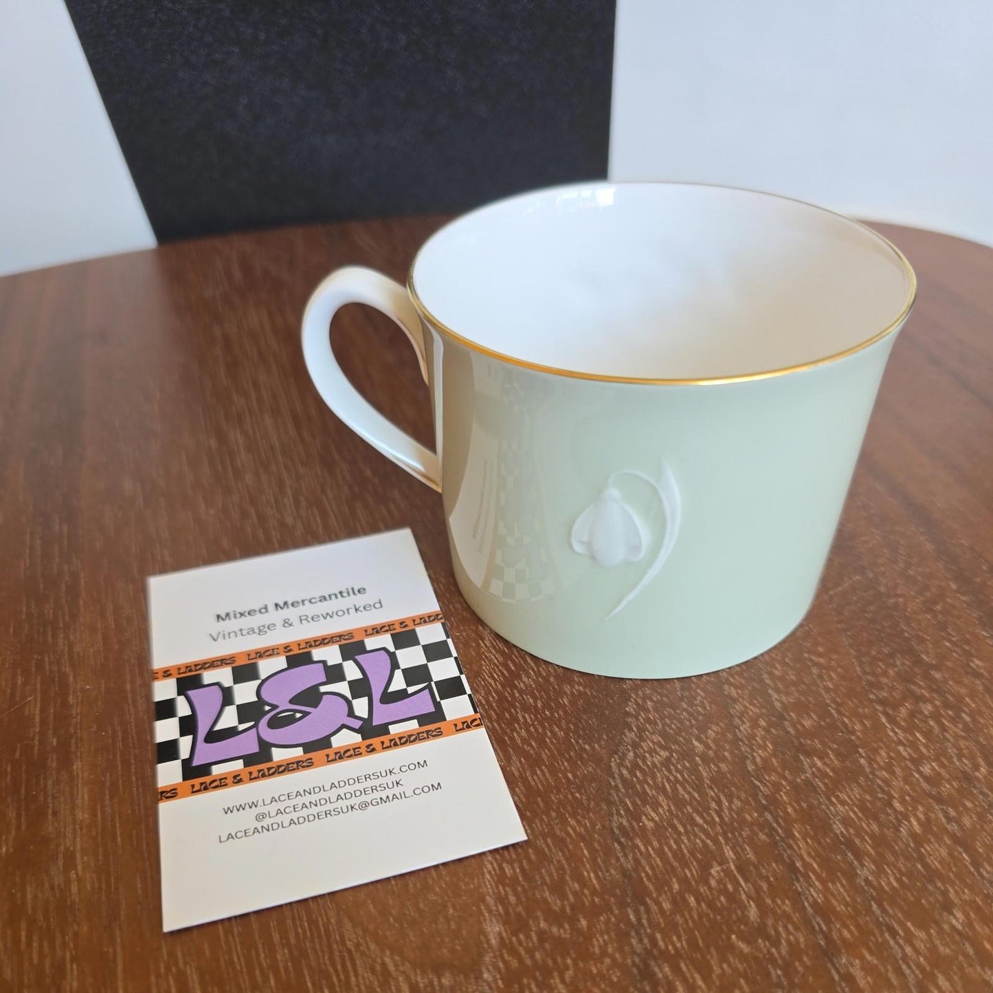 Vintage England Royal Worcester Coffee Cup Sheraton