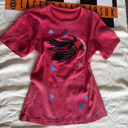 Brand New Deadstock Tie Dye T-Shirt short Sleeve Size M AMERICAN 100% COTTON
