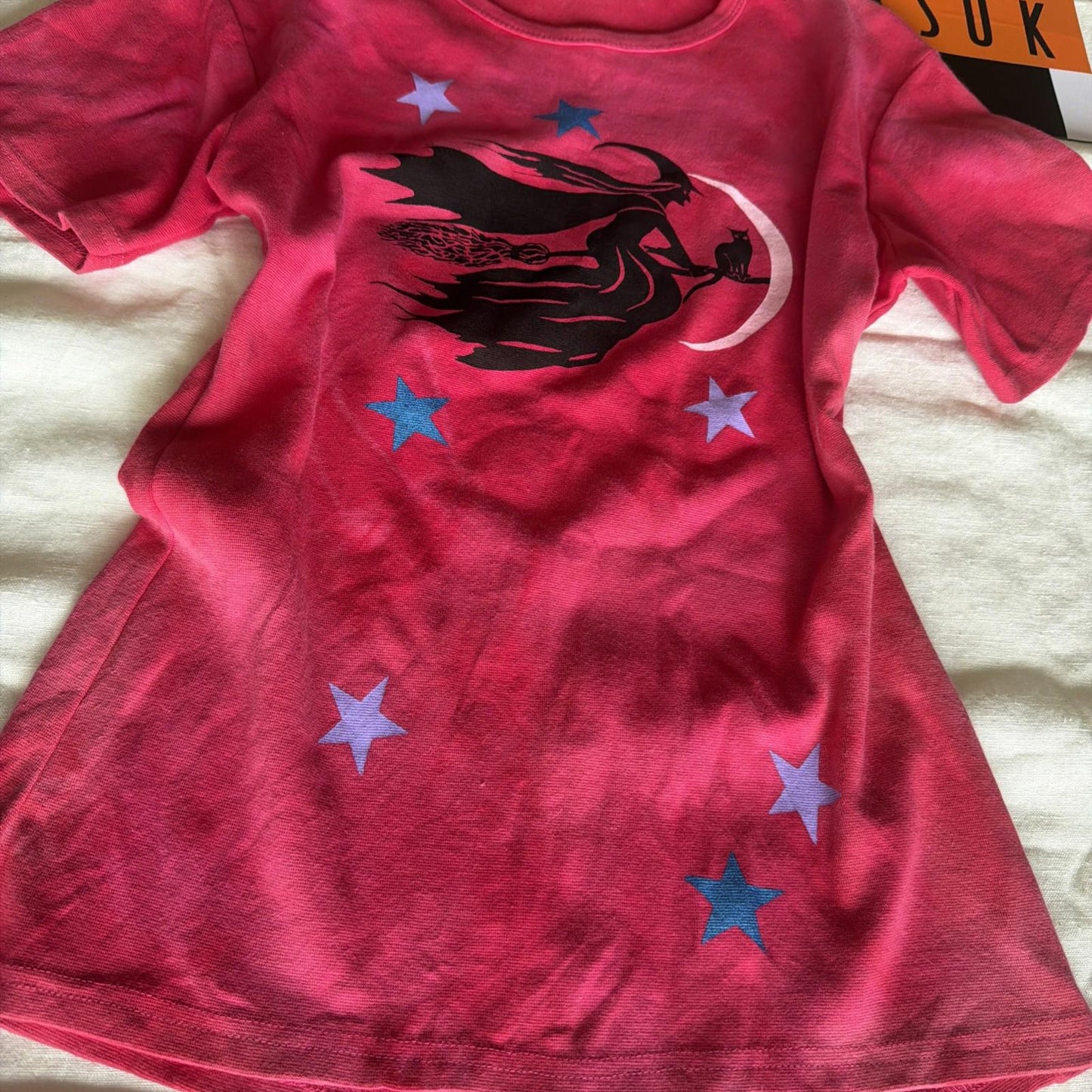 Brand New Deadstock Tie Dye T-Shirt short Sleeve Size M AMERICAN 100% COTTON