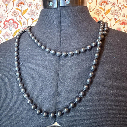 Vintage Costume Jewellery Necklace Unknown Beaded Design