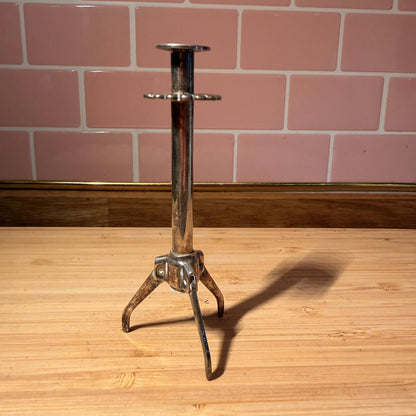 ANTIQUE PLATED PLAIN SUGER CUBE PLUNGER PICK UP BY TUNA SWEDEN