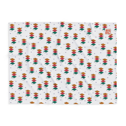 Original ITMOCR Mid-Century Inspired Design Fleece Blanket