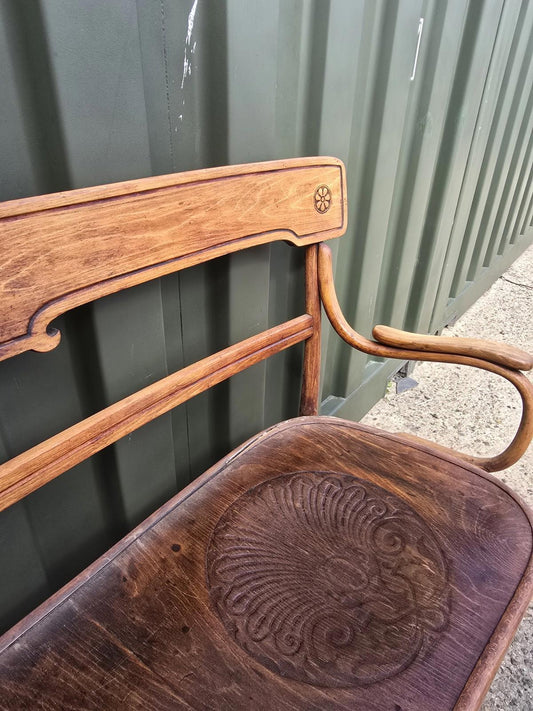 Bentwood Antique Thonet Bench