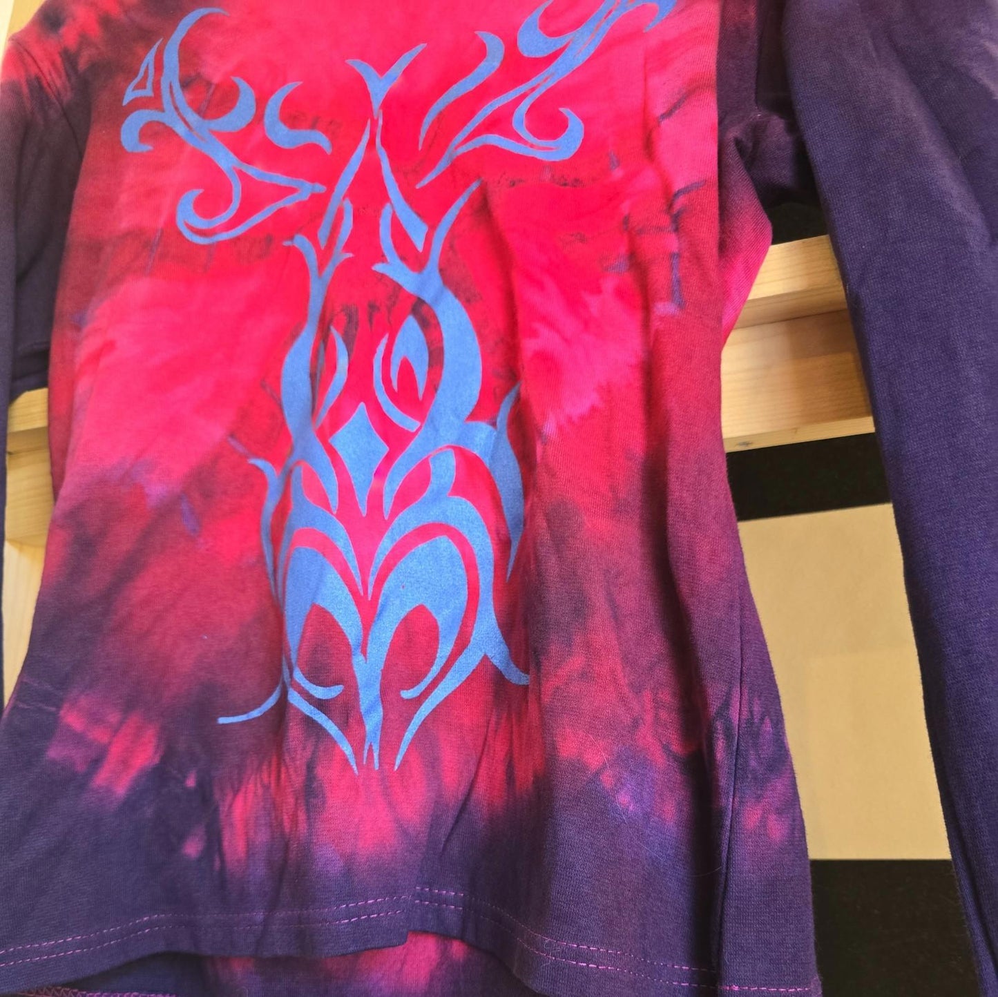 Brand New Deadstock  Longsleeve Tshirt Tie Dye COTTON AMERICAN SIZE M