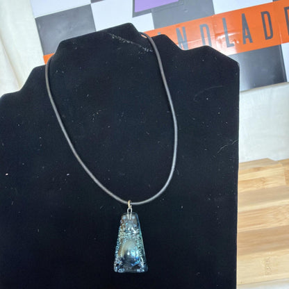 Vintage Pendant Costume Jewellery Necklace Unknown Design