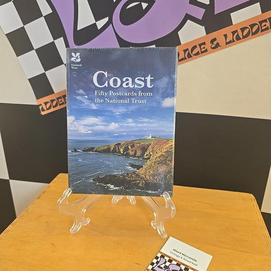 National Trust COAST 50 Postcards Still Wrapped Complete Set