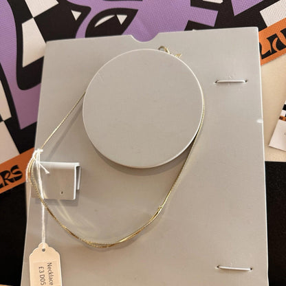 Vintage Costume Jewellery Gold Twist Chain Necklace