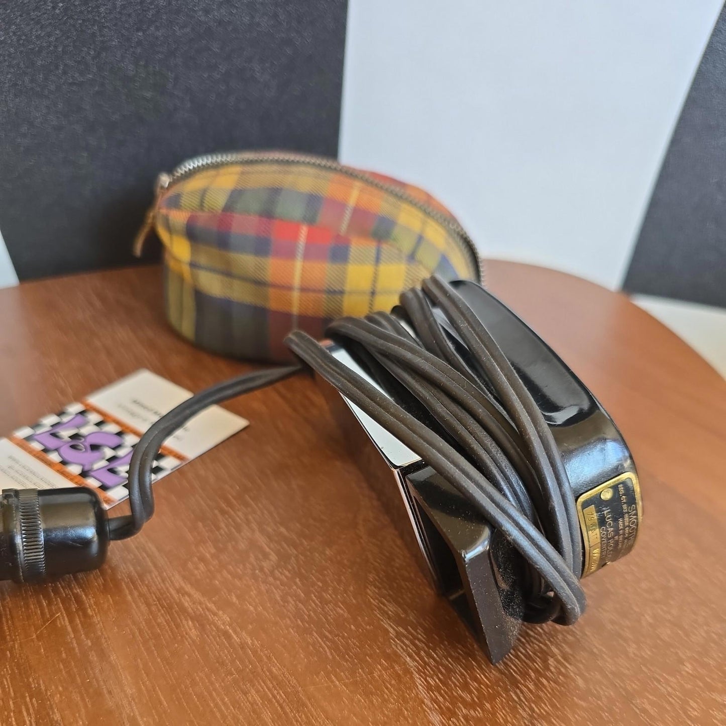 Vintage Smoothie Portable Travel Iron. Bayonet fitting. Coventry COLLECTABLE
