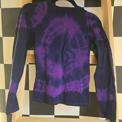 Brand New Deadstock Tie Dye T-Shirt Long Sleeve Size S AMERICAN 100% COTTON
