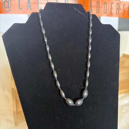 Vintage Costume Jewellery Necklace Unknown Beaded Design