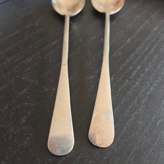 Set of 2 Vintage Silver PLATED EPNS Salad Servers