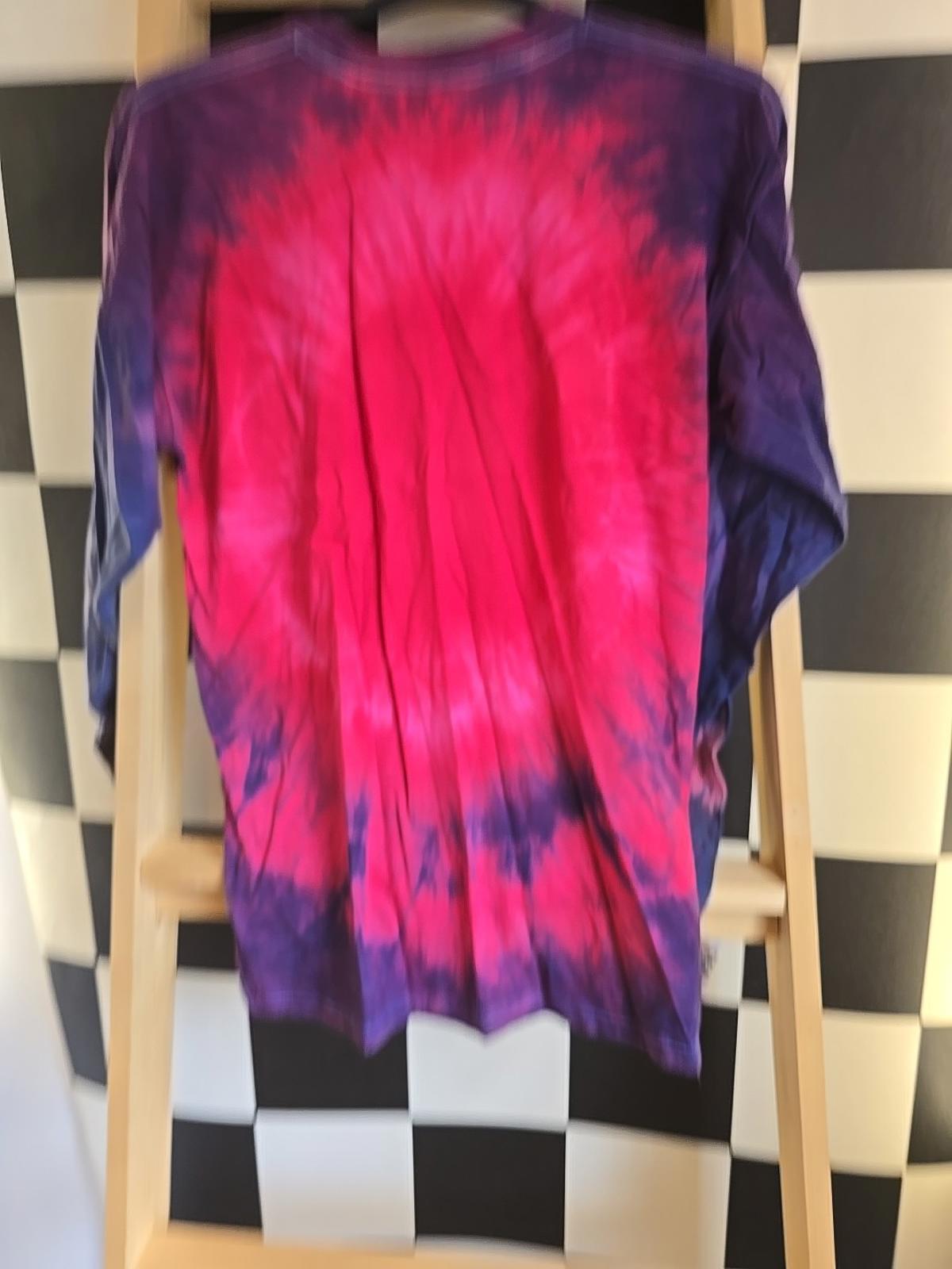 Brand New Deadstock Tie-dye LARGE LONG SLEEVE FRUIT OF THE LOOM AMERICAN