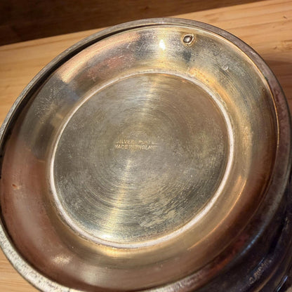 antique art deco Silver-Plated Bowl – Made in England